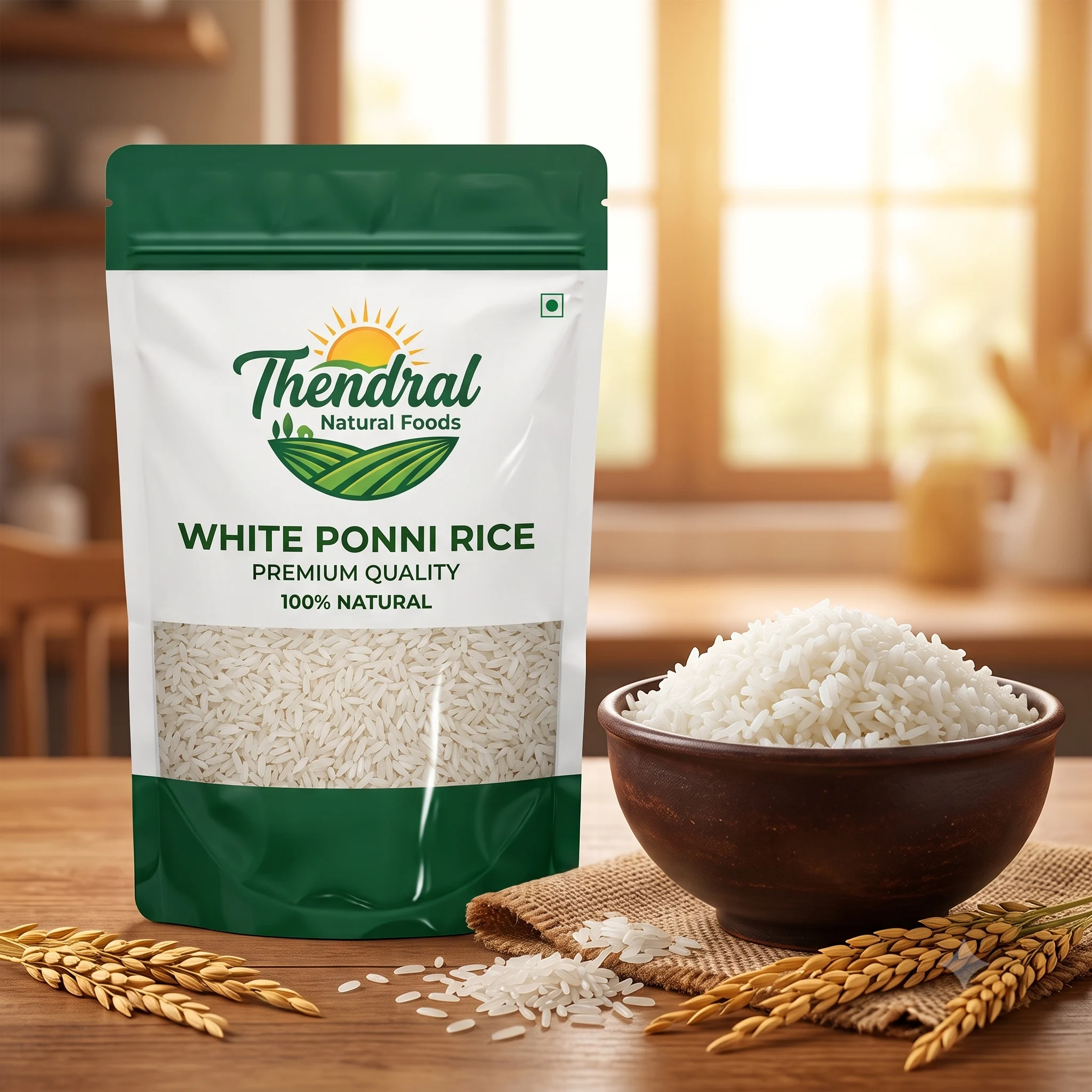 White ponni